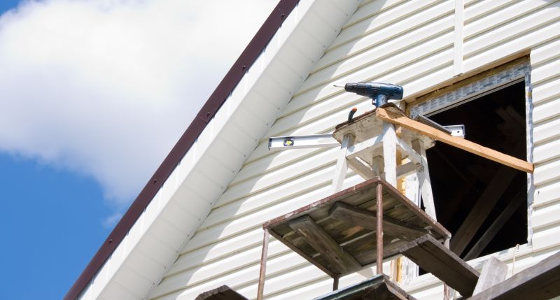 Spring Siding Installation